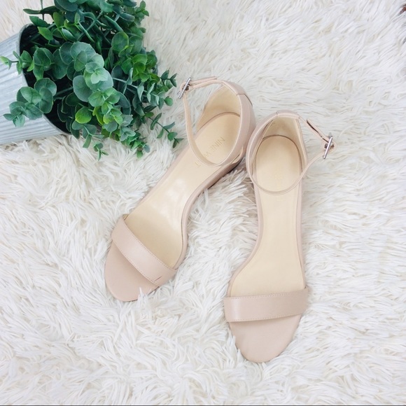 🚫SOLD🚫 NINE WEST Phonecall Blush Beige Ankle - Picture 2 of 8